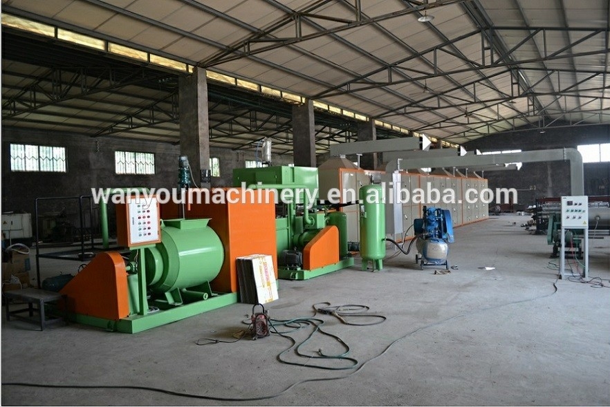 Reciprocating Type Pulp Molding Machine For Apple Tray / Wine Tray CE Certificate