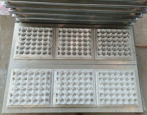 Customized 30 Holes Pulp Mold Aluminum Moulded Paper Pulp