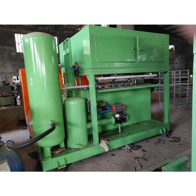 350pcs / Hour Egg Tray Equipment With Aluminum Molds Egg Packaging Machine 2