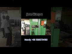 4 molds  automatic egg tray box carton machine in Nigeria