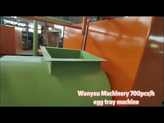 Low Capacity Paper Pulp Molding Reciprocating Type small Egg Tray Machine