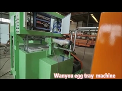 Cast Iron Semi Automatic Egg Tray Machine Energy Saving Type Simple Structure