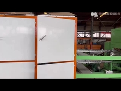 4 molds forming reciprocating machine metal dryer showing