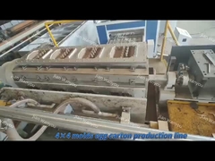 4+4 molds egg carton machine production line