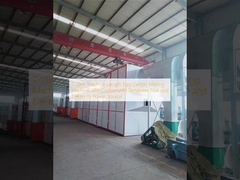 7-28m Machine Length Egg Carton Making Machine with Customized Templater Size and Electricity Power Source