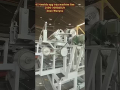 Paper Pulp Molding Machine For Wine Bottle And Coffee Cup Paper Tray Making