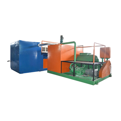 Recycling Waste Paper Egg Tray Manufacturing Machine / Pulp Molding Equipment