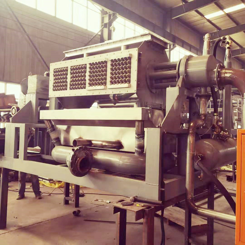 Customized 2 / 3 / 4 Colors Rotary Egg Tray Machine Paper Egg Tray Making Machine 30 Holes Egg Tray Making