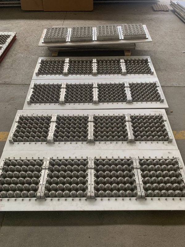 Corrugated Carton Paper Egg Tray Machine CE Approval 300kg/H Paper Consumption