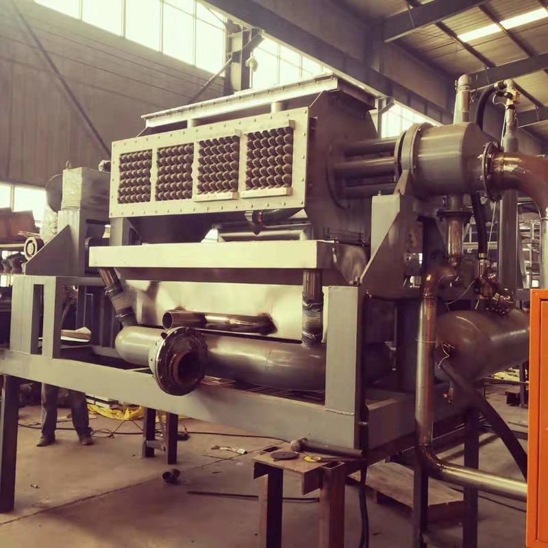 Rotary Egg Tray Machine Economic Speed 6s/times Waste Paper Consumption 150kg/h-450kg/h