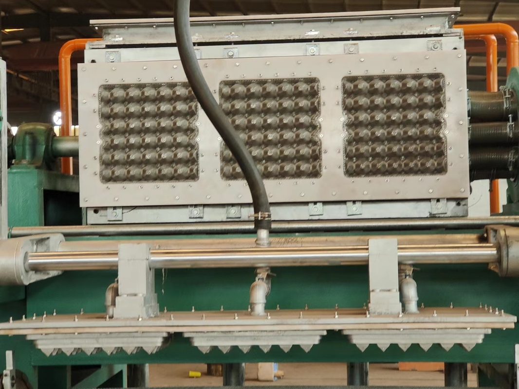 70-150KW Large Capacity Rotary Egg Tray Machine with Advanced Technology and Low Energy Consumption