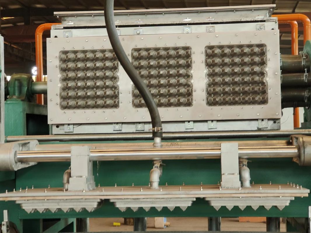 Paper Egg Tray Making Machine Rotary 3 by 4 Mold Production Line Compact and Easy Operation Producing 2000 Egg Trays Per Hour