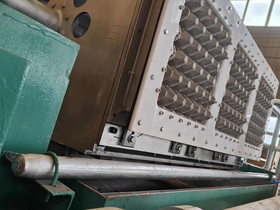 Low Power PLC Control Paper Pulp Tray Making Machine With Online Technical Support