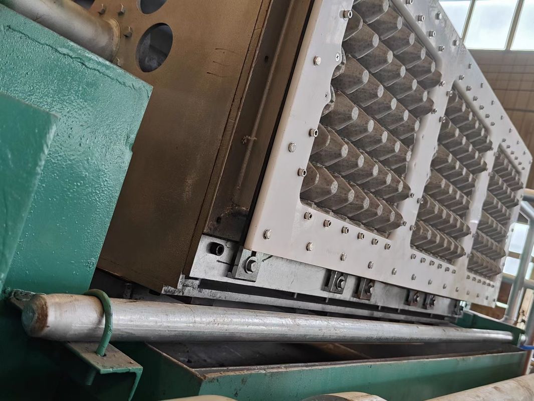 Paper Egg Tray Making Machine Rotary 3 by 4 Mold Production Line Compact and Easy Operation Producing 2000 Egg Trays Per Hour