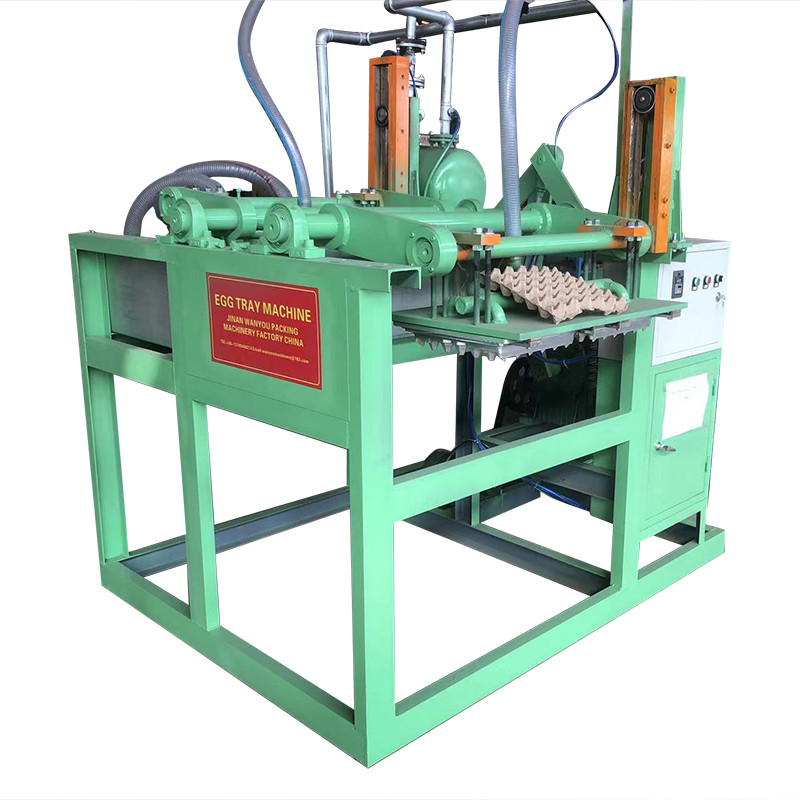 PLC Control Paper Egg Tray Making Machine 30-45kw Power Egg Tray Forming Equipment
