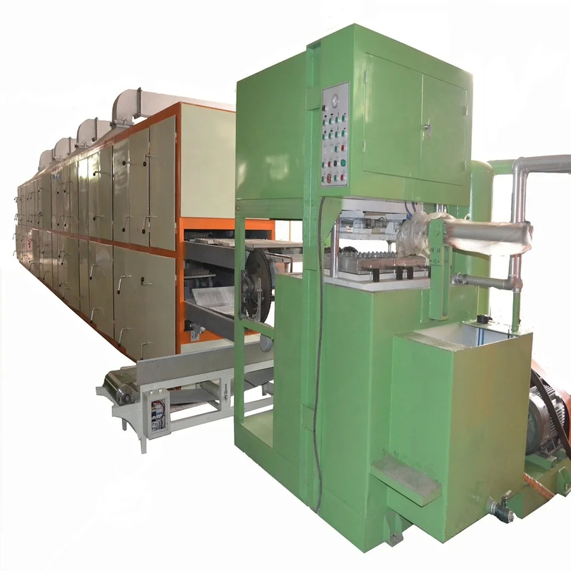 High Capacity Paper Pulp Egg Tray Making Machine Plastic Film Packaging 30-45kw Power