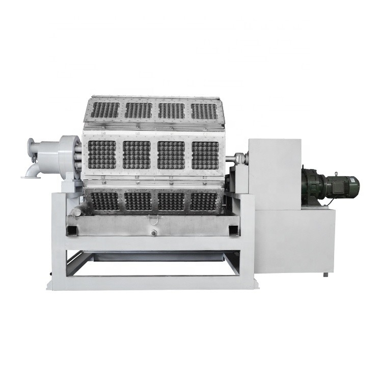 150kg/h-450kg/h Waste Paper Consumption Advanced Paper Egg Tray Making Machine with PLC Control