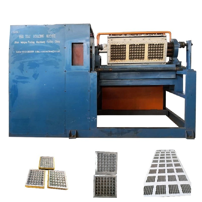  Egg Tray Production Line with Paper Pulp Material and Automatic Pulp Molding Machine for Sustainable and Egg Tray Making Machine