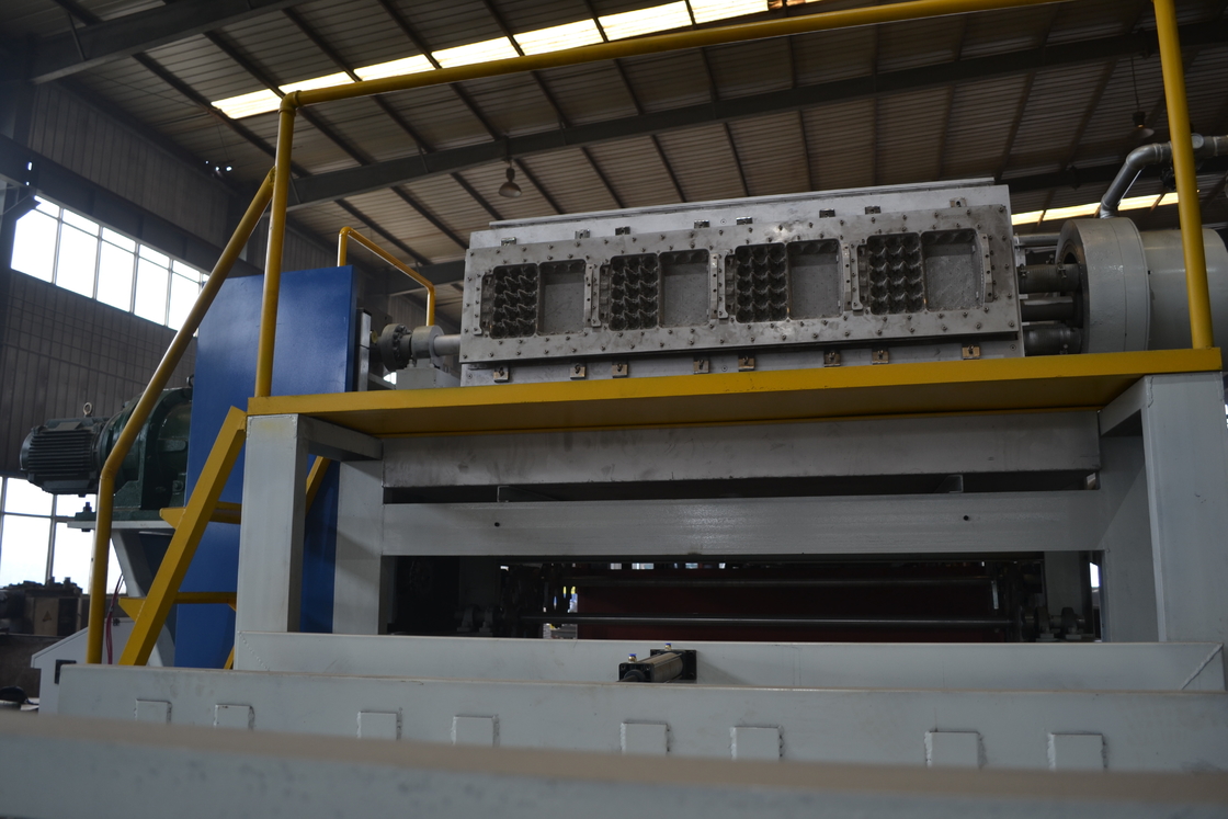 Eco Friendly Waste Paper Egg Carton Production Line Rotary Forming 45KW-200kw Large Capacity Egg Tray Machine 15 seats Egg Carton Making Machine 4*4 Molds Type