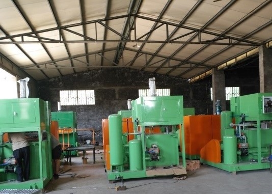 Automatic Egg Tray Making Paper Pulp Molding Egg Packing Trays Production Line With 700pcs/h Output Stable Running