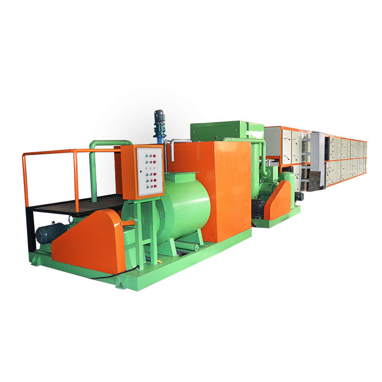 Various Capacity Paper Egg Tray Machine / Pulp Molding Equipment /Egg Tray Production Line With Aluminum Molds