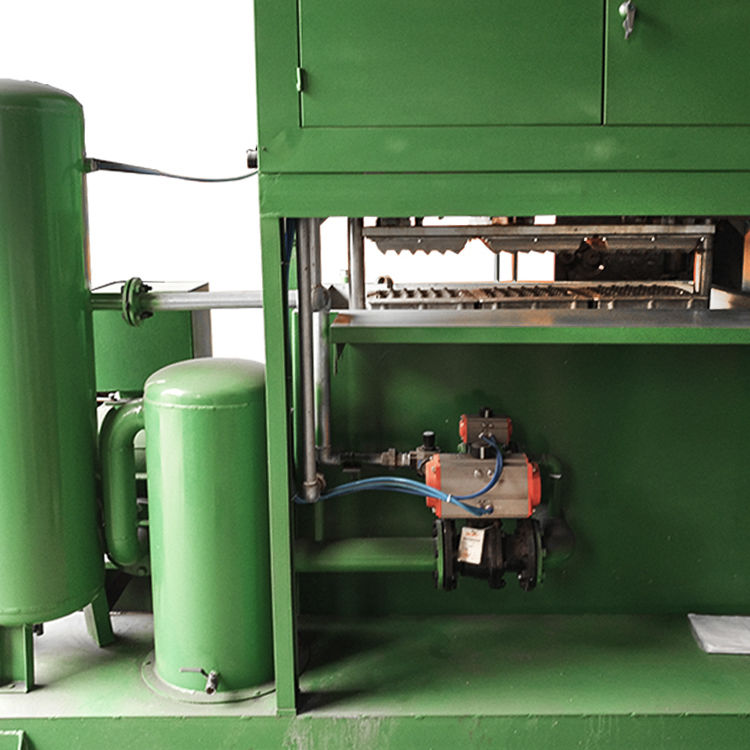 Guangzhou1000Pcs/h Semi Automatic PLC Paper Egg Tray Machine /Pulp Molding Machine Price With Aluminum Molds Fast Simple Small Business Idea 