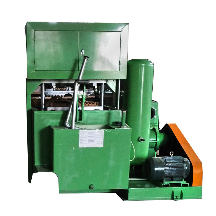Small Capacity Paper Pulp Molding Egg Tray Machine Production Line 700pcs/h Aluminum Molds