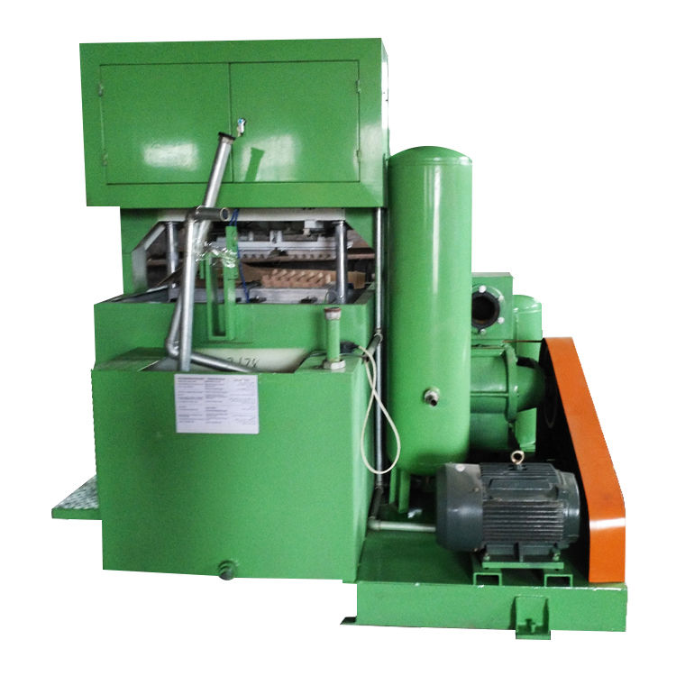 Recycled Waste Paper Egg Crate Making Machine High Capacity Easy Operation Egg Tray Machine