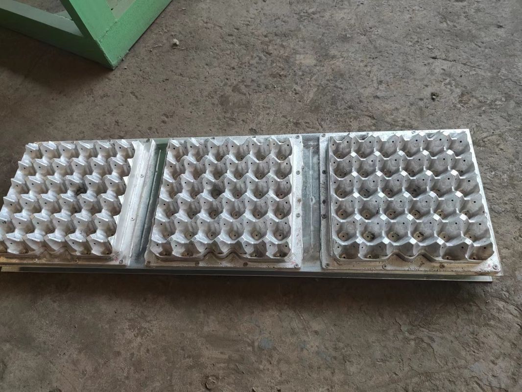  35KW Small Egg Tray Machine700-1000pcs/h  For Sun Drying Production Line