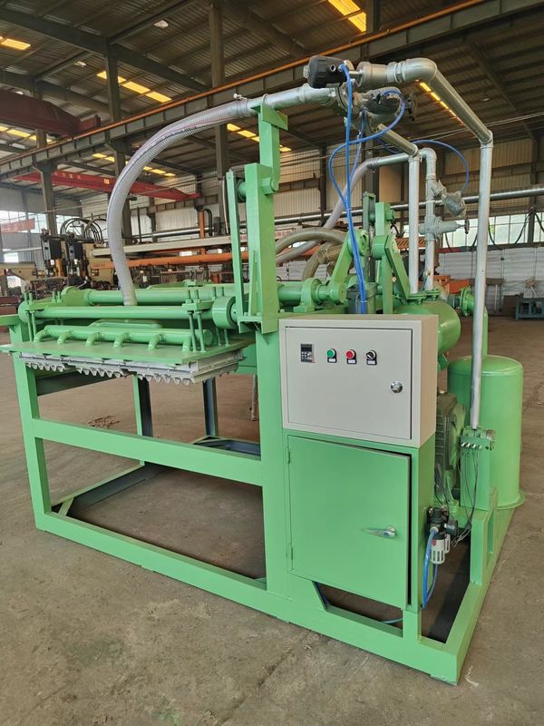 Waste Paper Egg Tray Manufacturing Machine / Pulp Molding Machine Customized Color