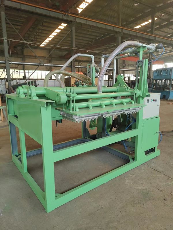 Waste Paper Egg Tray Manufacturing Machine / Pulp Molding Machine Customized Color
