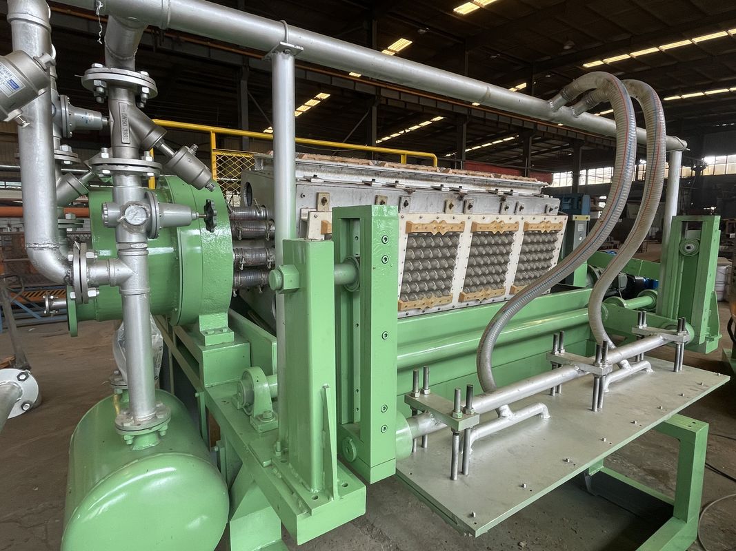New WANYOU Automatic Recycled Paper Egg Tray Machine Pulp Molding Machine PLC Control Touch Screen Panel 2500-3000pcs/h 