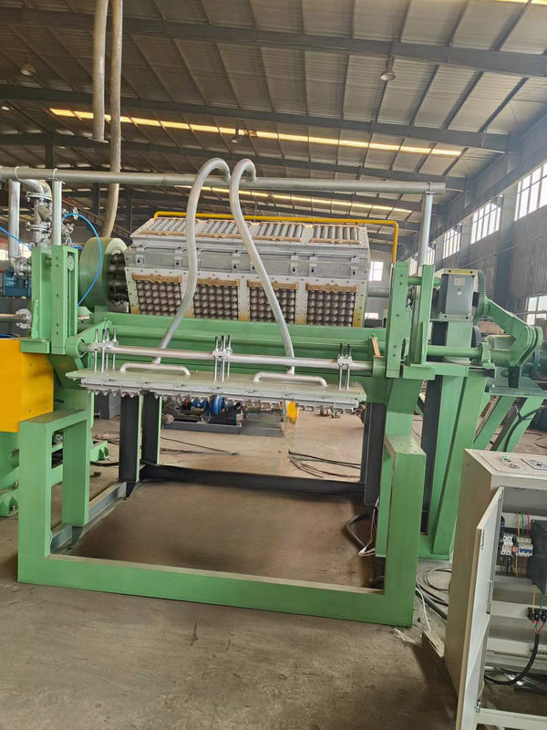 New WANYOU Automatic Recycled Paper Egg Tray Machine Pulp Molding Machine PLC Control Touch Screen Panel 2500-3000pcs/h 