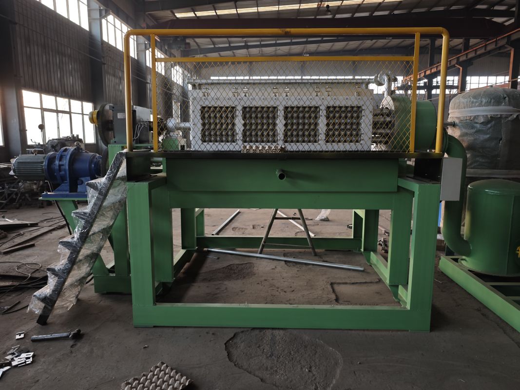 Recycled Paper Egg Box Egg Tray Machine Price With 3000pcs Pulp Apple Tray Machine