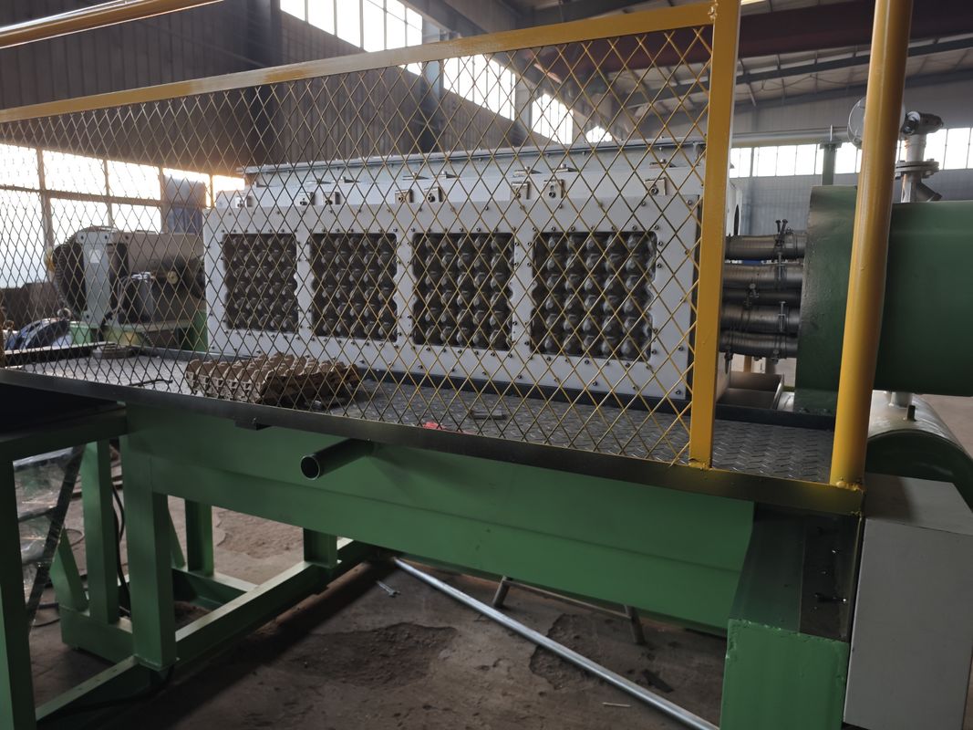 Green Color Paper Egg Carton Making Machine With Low Energy Consumption