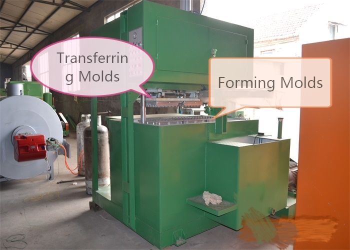 PLC Controlled Small Capacity 700-1000pcs Per Hour Egg Tray Machine For Making Egg Trays Egg Cartons Shoes Trays Nursery Trays And Other Trays