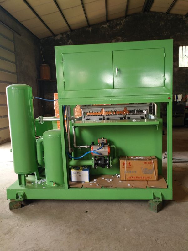 20-45kw 700-1000pcs Per Hour Egg Tray Machine EggTray Production Line For Making Egg Trays Egg Cartons Shoes Trays Nursery Trays Aluminum molds PLC Controlled