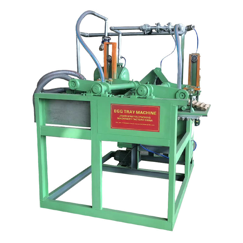 Semi-Automatic Paper Egg Tray Machine 700pcs/h-1500pcs/h Recycled Automatic Egg Carton Production Line