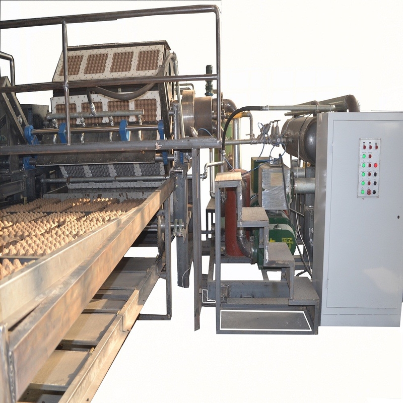 3000pcs/h Recycled Paper Egg Box Making Machine Rotary Type High Speed
