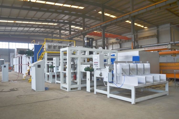 WANYOU Recycled Paper Pulp Molding 6*8 molds 5000-6000pcs / Hour Automatic Egg Tray Making Machine Pulp Molding Production Line PLC Controlled