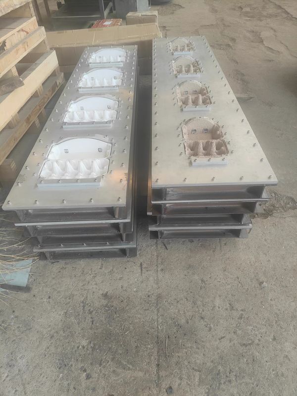PLC Controlled Automatic Egg Tray Making Machine 5000-6000pcs/Hour Recycled Paper Pulp Molding Production Line