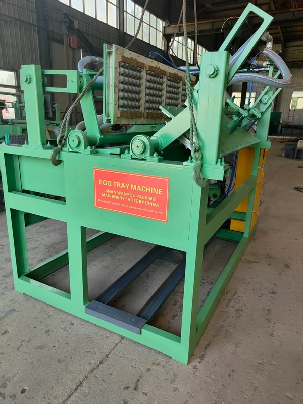 Low Energy Consumption Automatic Paper Egg Tray Packaging Machine and Pulp Molding Machine with Dryer Metallic Dryer Simple Design