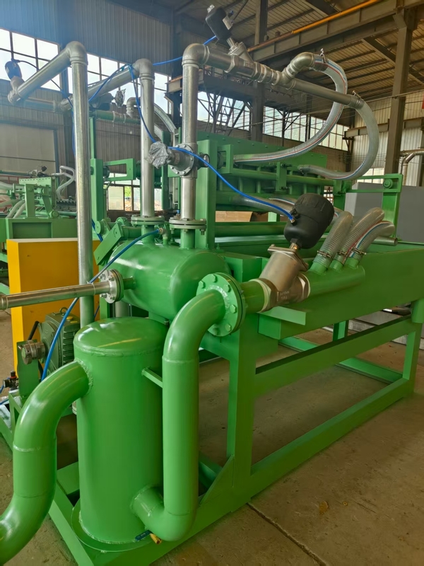 1000pcs/h Small Semi-Automatic Recycled Paper Egg Tray Machine Pulp Molding Machine Simple Structure Bearing Motor Gear