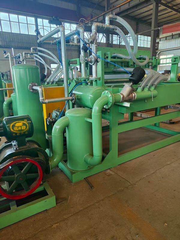 PLC Controlled 700-1500 pcs per Hour Simple Structure Paper Egg Tray Machine for Small Business
