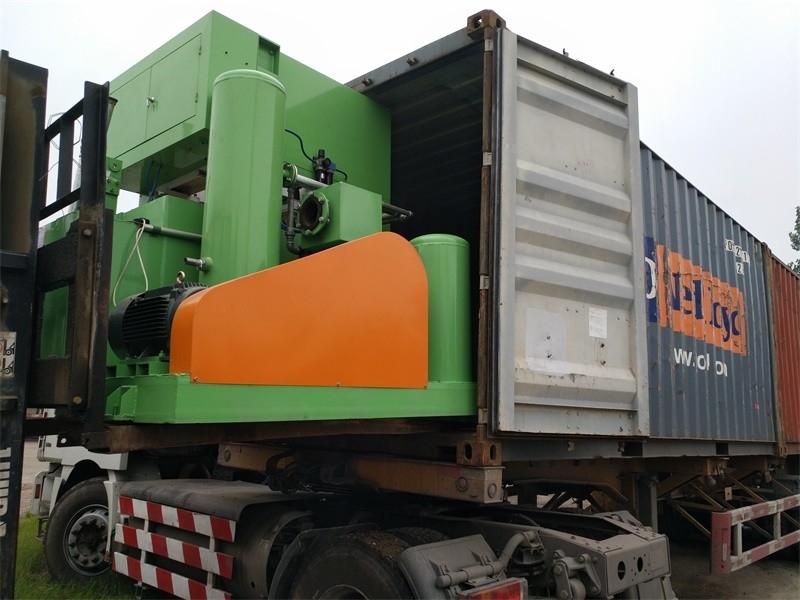 High Capacity Egg Tray Manufacturing Unit , Egg Tray Forming Machine Rotary Type