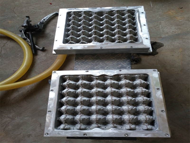 Automatic Paper Egg Tray Production Line With Dryer 1000pcs/hr Easy Operation