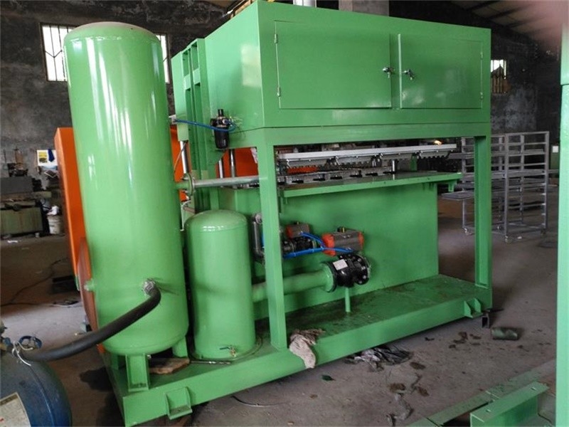 Egg Tray / Apple Tray / Egg Carton Making Machine 350pcs/h -1300 pcs/h Capacity