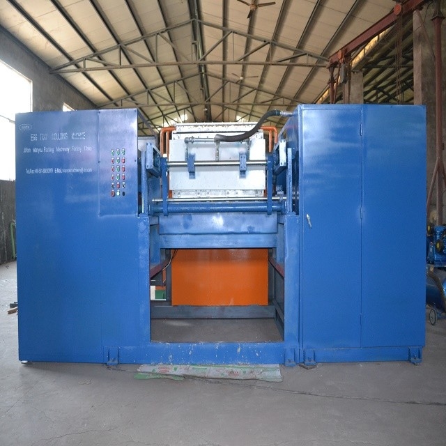 Eco Friendly Wine Trays Equipment PLC Control Auto Paper Pulp Egg Tray Production Line