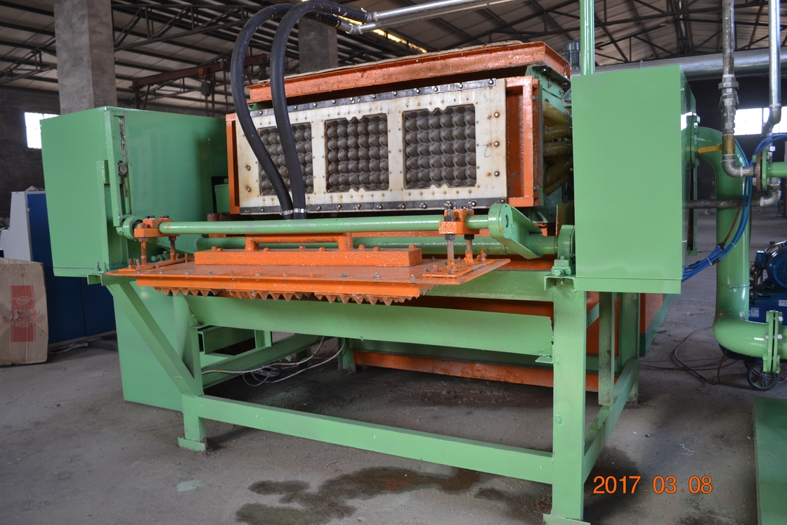 Eco Friendly Wine Trays Equipment PLC Control Auto Paper Pulp Egg Tray Production Line