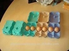 Colored Paper Egg Carton Making Machine , Automatic Egg Tray Machine Easy Operate